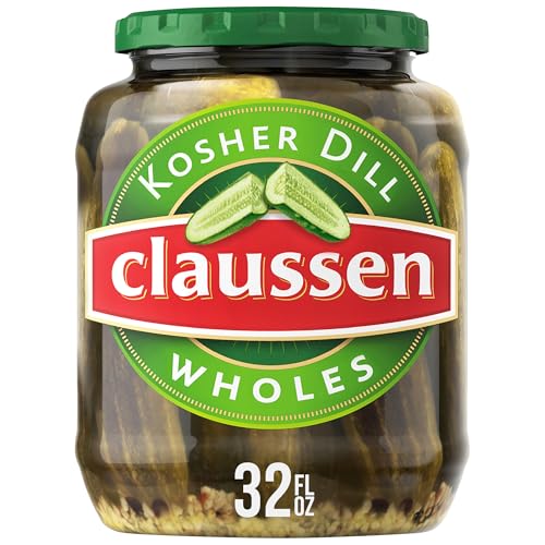 Claussen Kosher Dill Pickle Wholes, 32 fl. oz. Jar
