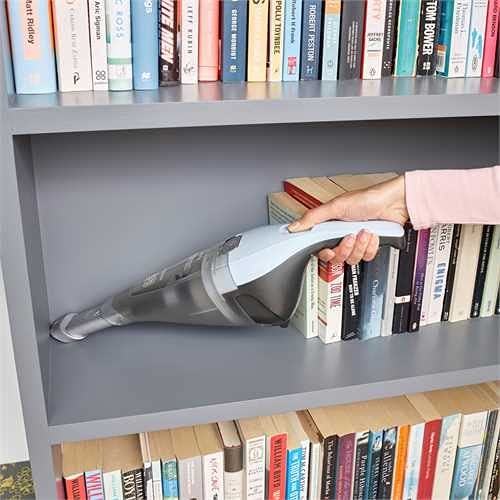 BLACK+DECKER Aspirateur de table à main sans fil, 15,5W, Léger, pratique et ergonomique, 385 ml, 7,2V, NVC215W-QW - Image 8