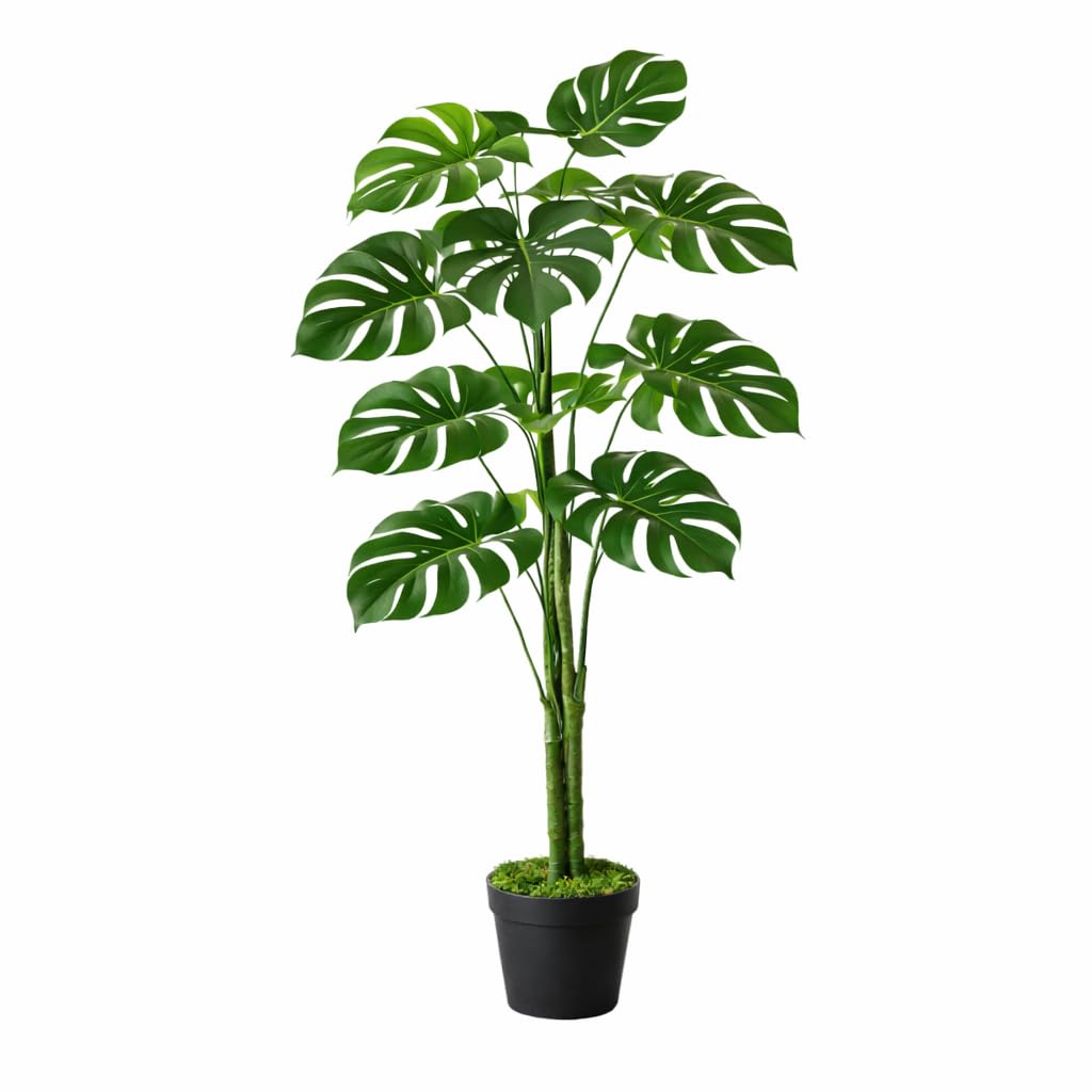 Leaf Monstera Artificial Plant, 120Cm