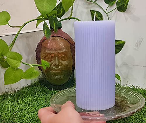 Zest Candle CPZ-131-12 3 x 3 in. Sage Green Square Pillar Candles -12pcs-Case- Bulk