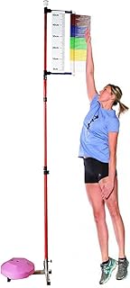 ENHEN Vertical Jump Tester Jump Training Equipment Challenger for Kids Youth, 1.2m-3.5m Vertical Leap Tester Training Aid, Durable Jump Measurement Test Stick Pole