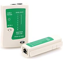 rhinocables Ethernet Network RJ45 CAT5e CAT6 CAT7 RJ11 RJ12 Crimping Tool Wire Stripper Cutter Cable Tester ADSL Punchdown 'Cable Tester'