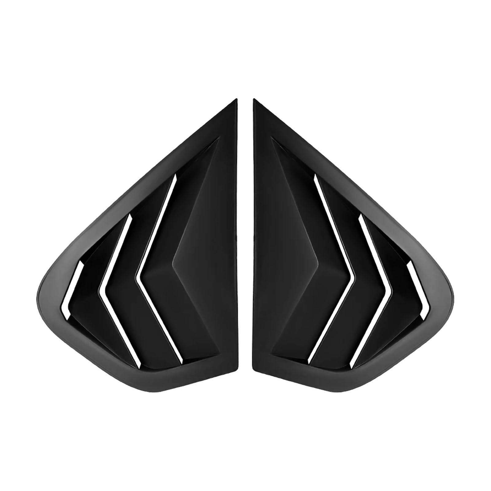 Garniture Persienne Lunette Arrière – Pour BMW X6 / X6M E71 E72 (2008-2014), Style Carbone