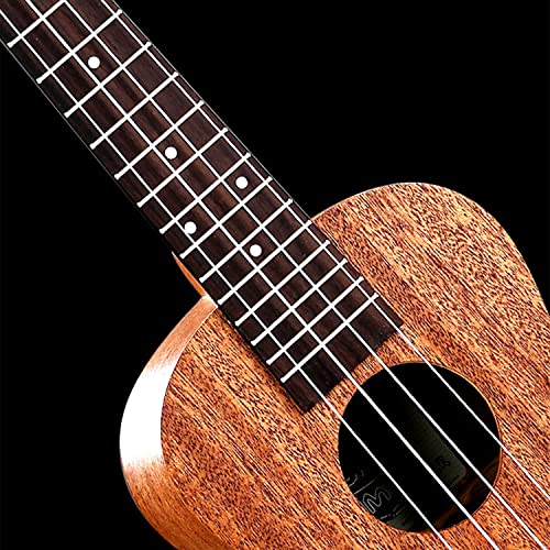SheIRin Soprano Ukulele Acajou Kit Ukelele en Bois de 23 Pouces avec Sac, accordeur, Sangle, médiators pour Joueur… - Les Beatles, Paul McCartney, John Lennon, RIngo Starr, George Harrison SheIRin Soprano Ukulele Acajou Kit Ukelele en Bois de 23 Pouces avec Sac, accordeur, Sangle, médiators pour Joueur… – Image 6