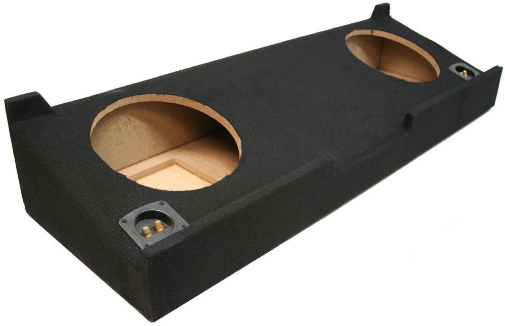 Harmony Audio Compatible with 2007-2013 Chevy Silverado Crew Cab Truck Kicker Bundle CompR CWR10 Dual 10