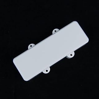 Double J style Humbucker Bass Guitar Pickup cover,Large 113mm White