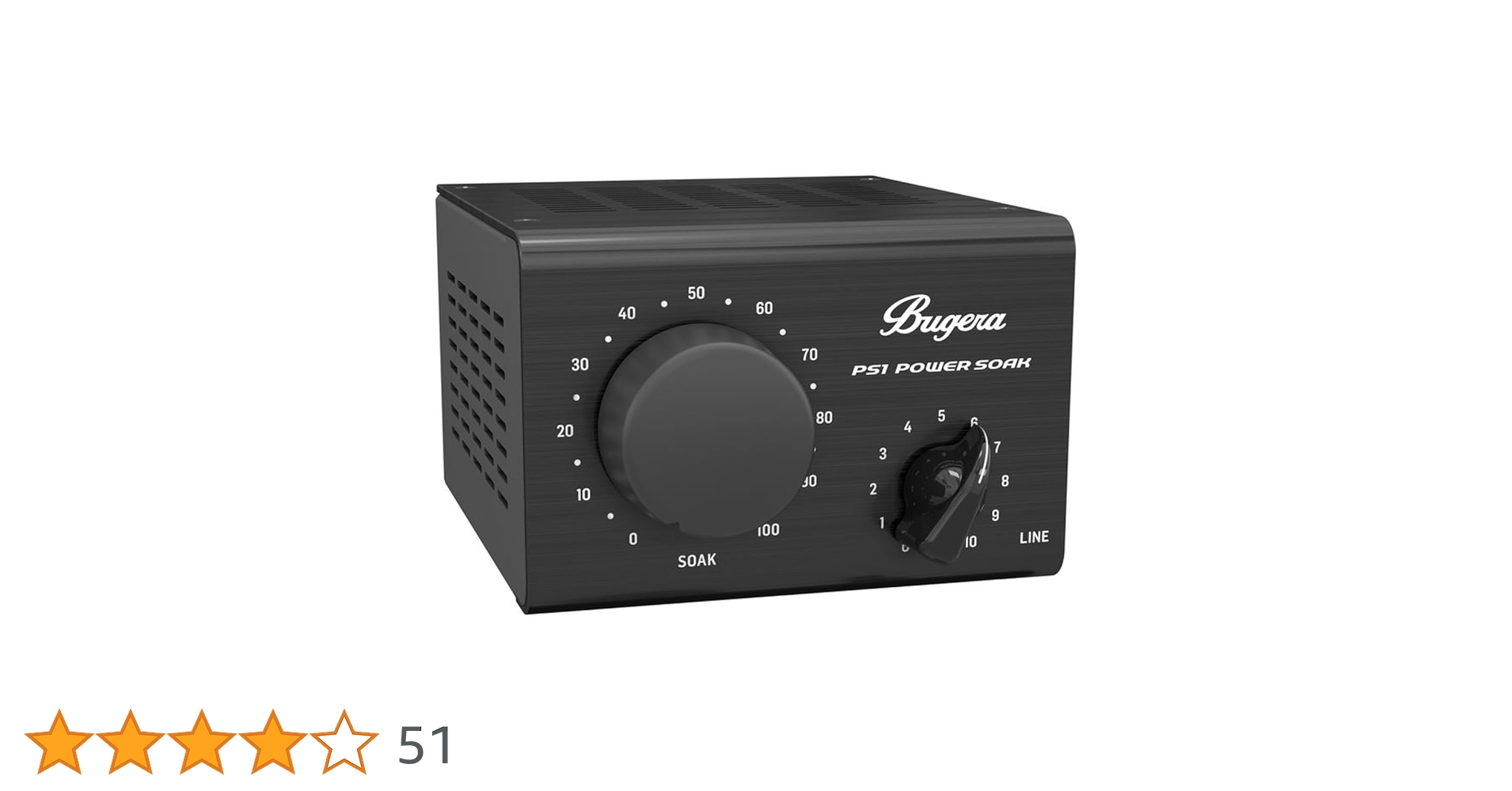 Bugera PS1 Power Soak Passive Power Attenuator for Guitar