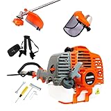 SAKAWA Dopellenkergriff benzin 52,7cc Handhaben + Gesichtsschutzschild