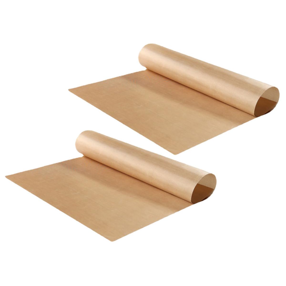 Non-stick Baking Sheet Mat 60x40cm High Temperature Resistant Oven Liner for Electric Oven Reusable Cake Pan Liner Set of 2, Nonstick Baking Mats for Cookies and Macaroons