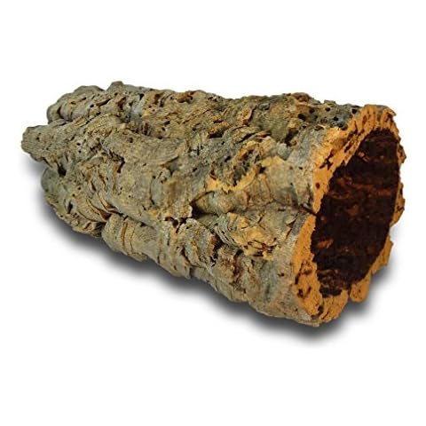 Cork Bark Tube 30 cm (Rodent Reptile Vivarium) Cork Wood Tree Oak ⌀=11-14 cm | Cleaned & sanitised Cover