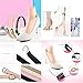 Shoe Straps for Heels Detachable Shoe Straps for Heels Hold Loose for High Heel Shoes, Black
