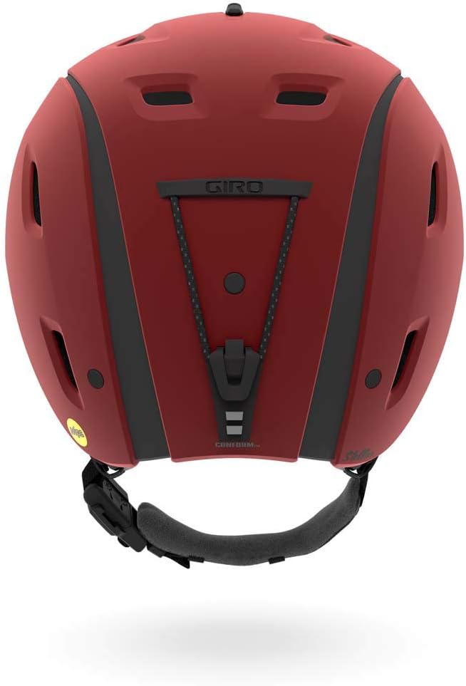 Giro Stellar MIPS Ski Helmet - Snowboard Helmet for Women & Youth - Matte Scarlet Peak SM 52-55.5cm
