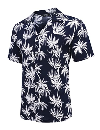 Coofandy Men's Beach Floral Print Shirt Beach Sets Summer Fashion Hawaiian Suits #TOP3