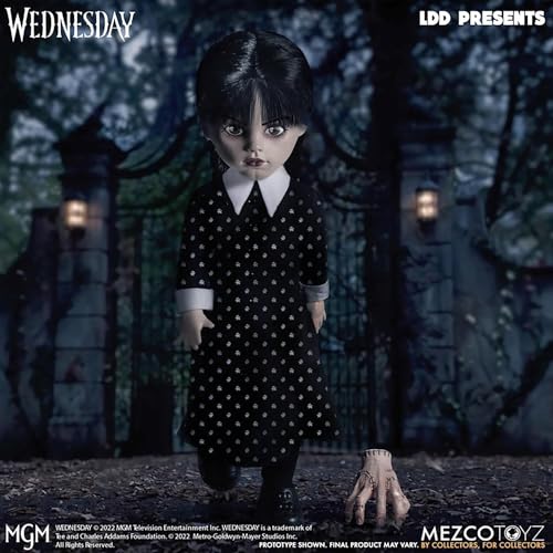 Mezco - Wednesday - Muñeca de colección miniatura 6