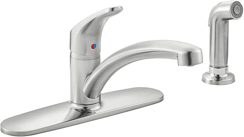 Miniatura 4 de American Standard 7074.040Colonia Pro Mango simple de llave de la cocinaIncluye Si,, 7074040.002