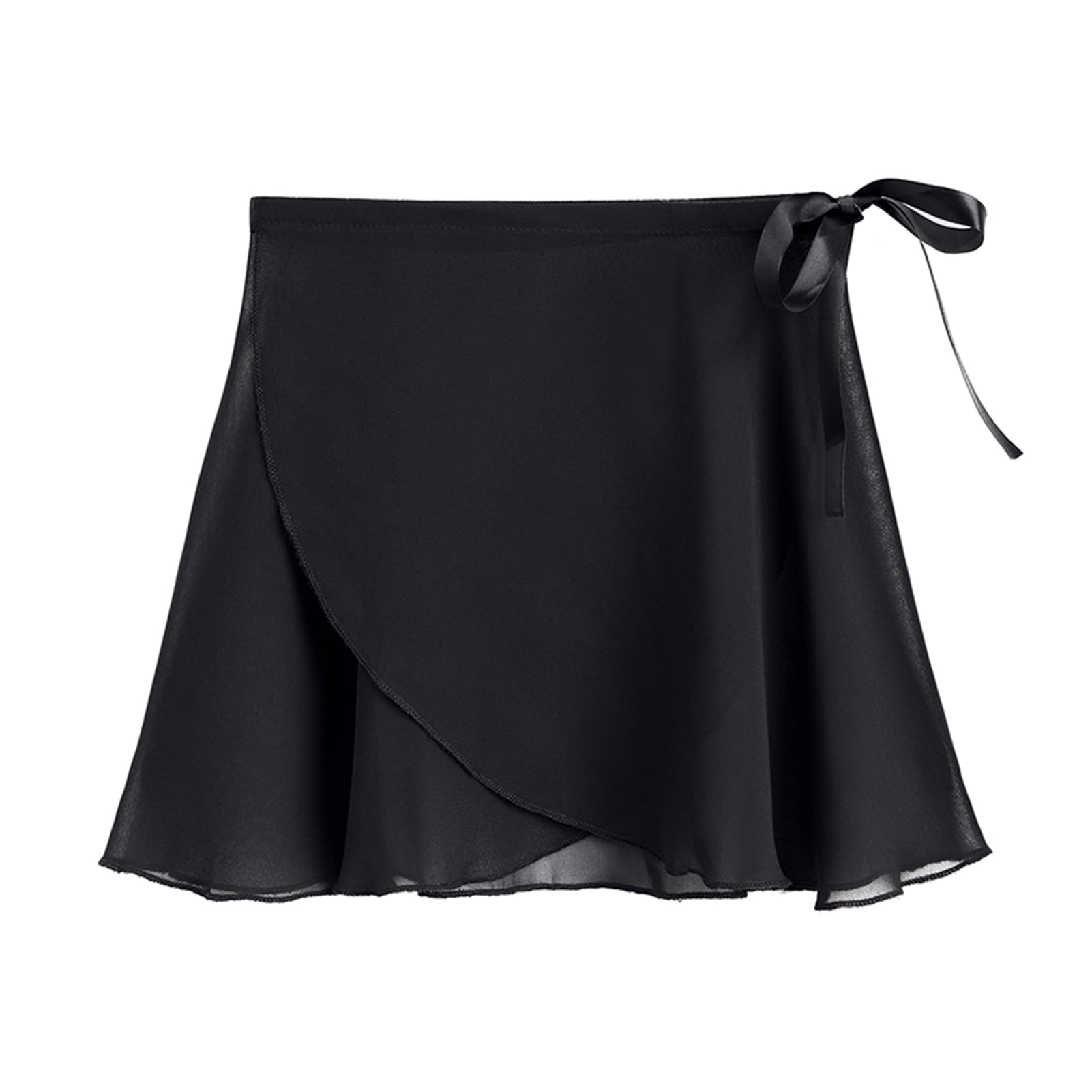 Ballet Skirt Women Chiffon Sarong Wrap Skirt Adjustable Tie Adult Dance Skirts