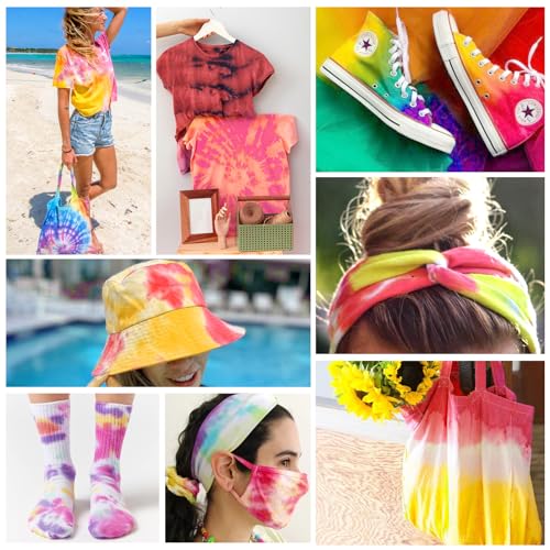 Htvront DEMA-SG-ZR-0018-US Tie Dye Kit - Spray Tie Dye Kit For Kids With 7 Vibrant Colors, Pre-Mixed Tie Dye Spray Kits, Permanent Non-Toxic Fabric Spray Dye,Tyedyedye Party Supplies Tie Dye Shirt thumb #5