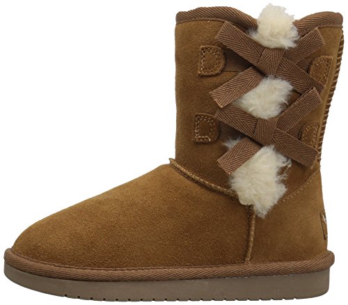 Koolaburra By Ugg Unisex-Child Victoria Short Boot, Chestnut, 04 Youth Us Big Kid #TOP7