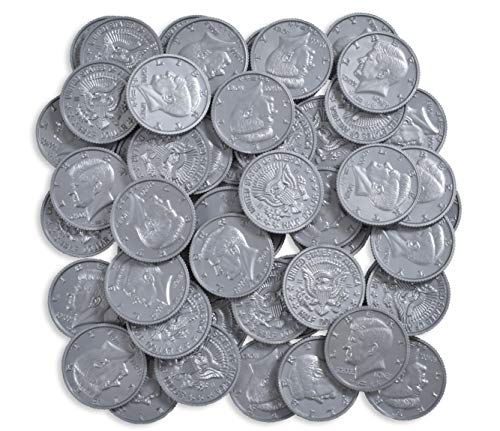 Learning Advantage - 7501 Learning Advantage, Play Half-Dollar Plastic Coins - Set Of 50 #TOP4