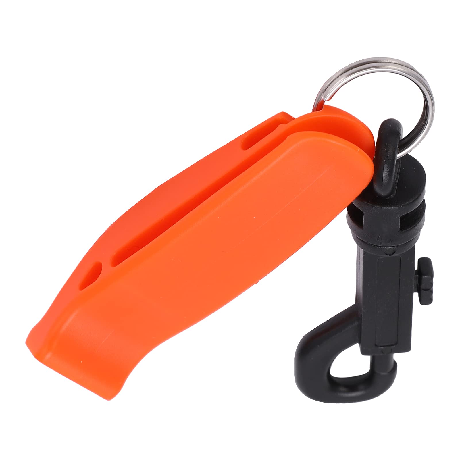 Lot De 2 Sifflets D'Urgence Double Trou - 120 DB - Titane - Compact 5 Cm - Pour Randonnée, Camping, Survie, Sécurité