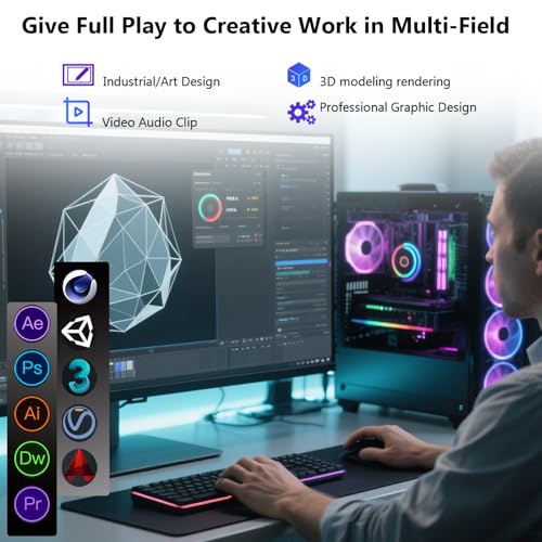 Image of SURALLOW RX 580 8GB Graphics Card, 2048SP,GDDR5,256 Bit Graphics Card for Gaming PC,PCIE 3.0,Twin Fans Computer Video Card with 3XDP,HDMI Ports