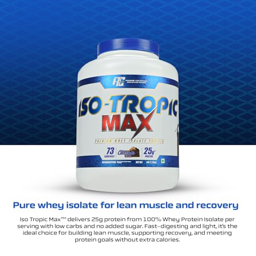Image of Ronnie Coleman Signature Series Iso-Tropic Max, German Chocolate Cake (73 Servings, 2.27kg / 5lbs) | Premium Whey Isolate Protein Powder