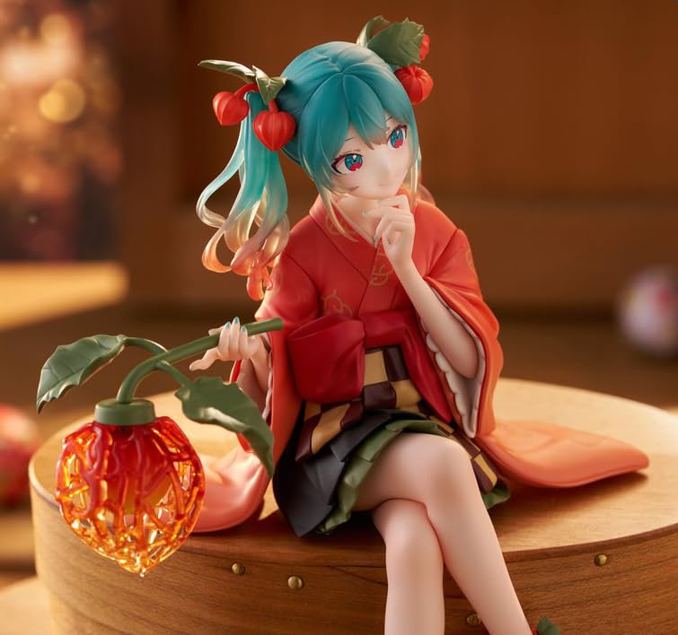 初音ミク Birthday2025 AMP ぬーどるストッパー ほおずき 6点 初音ミク ぬーどるストッパーフィギュア Flower Fairyーほおずき