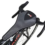 ThinkRider Bike Sweat Guard Bicycle Trainer Sweat Net Bike Frame Protector Cover Sweat Absorbs Prevent Bicycle from Corrosion for Indoor Cycling Training