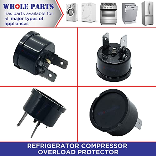 Whole Parts 6750CL0001D (S) Refrigerator Compressor Overload Protector Part # 6750Cl0001D thumb #5