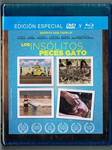 LOS INSOLITOS PECES GATO EDICION ESPECIAL DVD + BLU-RAY DISC XIMENA AYALA,LISA OWEN,SONIA FRANCO.