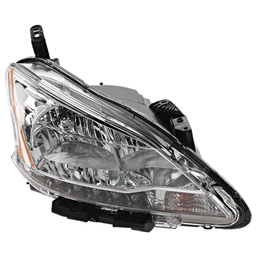 Evan Fischer Passenger Side Headlight for Nissan Sentra 2013-2015 Halogen With bulb(s) Replaces# 260103SG2A