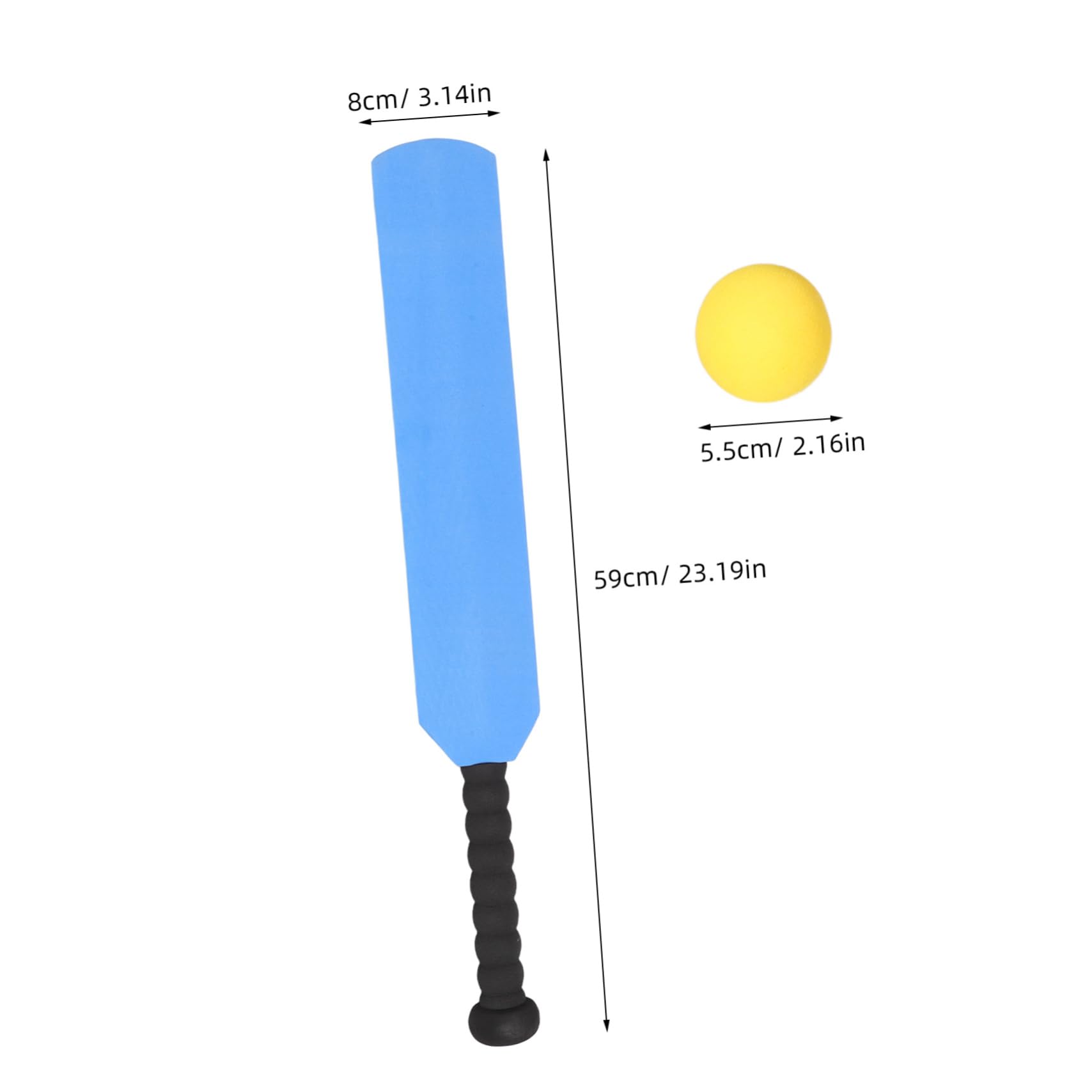 Anneome Ergonomic Handle Lightweight Bat for Kids Youth Baseball Bat Equipment Set