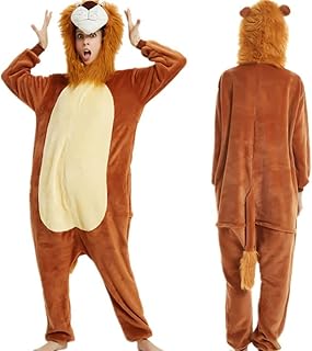 Amazon Co Jp ライオン キング 着ぐるみ 全身タイツ コスプレ 仮装 ホビー