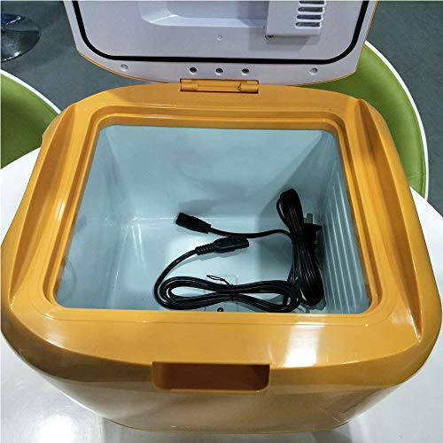 NCBH Electric Cool Box Car Refrigerator 8L Cooler&Warmer Mini Fridges for Traveling & Picnic