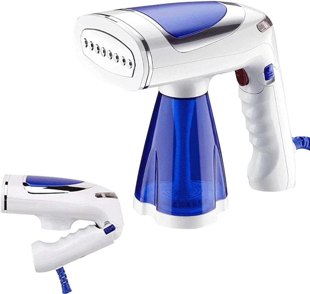 angelHJQ Vaporizador de ropa, 1600 W de mano plegable para ropa con tanque de agua de 250 ml, 40 V de calentamiento rápido, vaporizador de tela vertical y horizontal para el hogar y viajes utilizado
