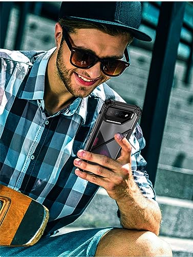 Love Mei IC-AR7P Case For Asus Rog Phone 7 Pro, Soft Tpu Bumper+ Transparent Pc Back Cover Shockproof Anti-Scratch Case thumb #6