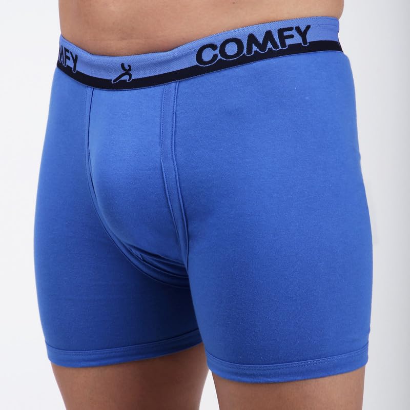 Image of Amul Comfy Men's Trunk Underwear | Soft Outer Elastic | Soft Waistband | Breathable Comfortable Innerwear | Pack of 10 | Color May Vary