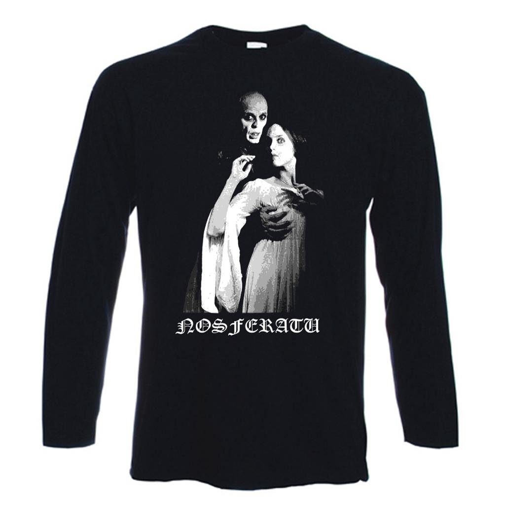 Tribal T-Shirts Men's Black Nosferatu Long Sleeve T-Shirt (Xxl, )