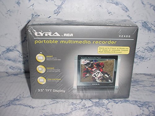 Rca Lyra X2400 Compact Flash Video Recorder With 3.5" Color Screen #TOP11