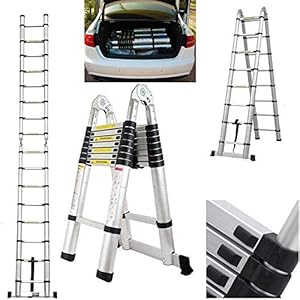 Hagnzhe B21AZ221 Teleskopleiter 150 kg