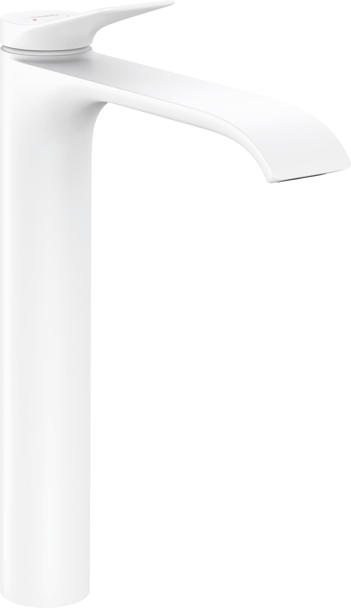 hansgrohe Vivenis Basin Mixer Tap 250 for washbowls without waste set, matt white, 75042700
