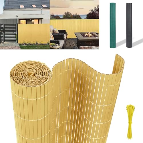 Hengda PVC Sichtschutzmatte Bambus 180*700CM