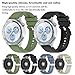 Band Compatible with Huawei Watch GT5 Pro 46MM for Women Men, 22mm Soft Adjustable Sport Silicone Replacement Straps Fit for Huawei Watch GT6 46mm Accessories (GY)