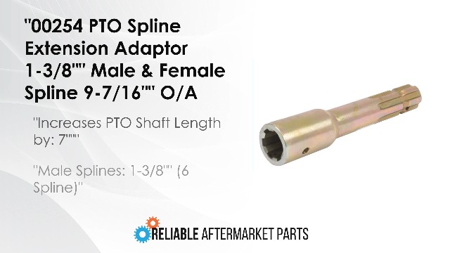 専用【4409.4233.4318.4308.4410.4267.4396】 Amazon.com: RAParts 00254 PTO Spline Extension Adaptor 1-3/8