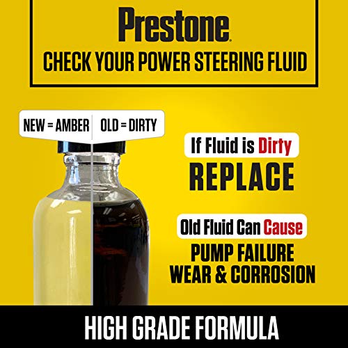 Prestone As262 Power Steering Fluid With Stop Leak - 12 Oz. #TOP3
