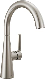 Delta Modern Brushed Nickel Single Hole