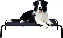Cama Pet suspensa para cachorros Grande 90x60x15cm, com Rede e Berço, Antiderrapante, Portátil e Durável, para cama suspensa para cachorros, cama cachorros grande g