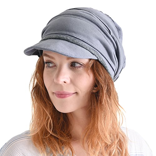 mens winter hat with peak