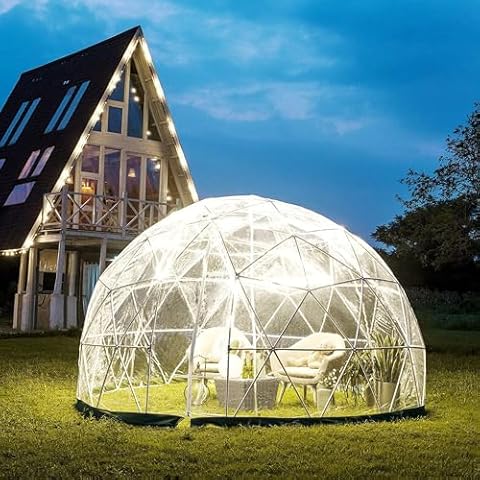 LVAOSTT 12FT Garden Dome Tent Cover