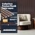 NeatiEase Wood Panels for Wall, 4-Piece 96" x 12.6" Soundproof Wood Slat Wall Panel for Interior Wall Decor Noise Cancelling, Wood Acoustic Wall Panels, Sound Absorbing Panel (Rustic Walnut)